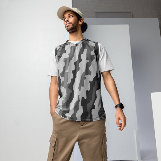 Urban Diagonal Stripe CAMO Unisex Basketball Jersey - 2XS