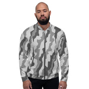 Urban Diagonal Stripe CAMO Unisex Bomber Jacket