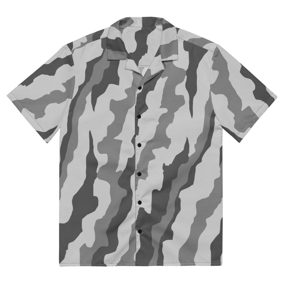 Snake Plissken Urban Movie CAMO Unisex button shirt - 2XS - Button Shirt