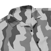 Urban Diagonal Stripe CAMO Unisex Short-Sleeve Button Shirt - Button-Up