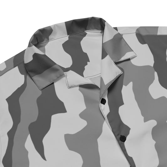 Snake Plissken Urban Movie CAMO Unisex button shirt Button Shirts