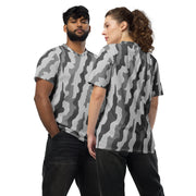 Urban Diagonal Stripe CAMO Unisex Sports Jersey - 2XS