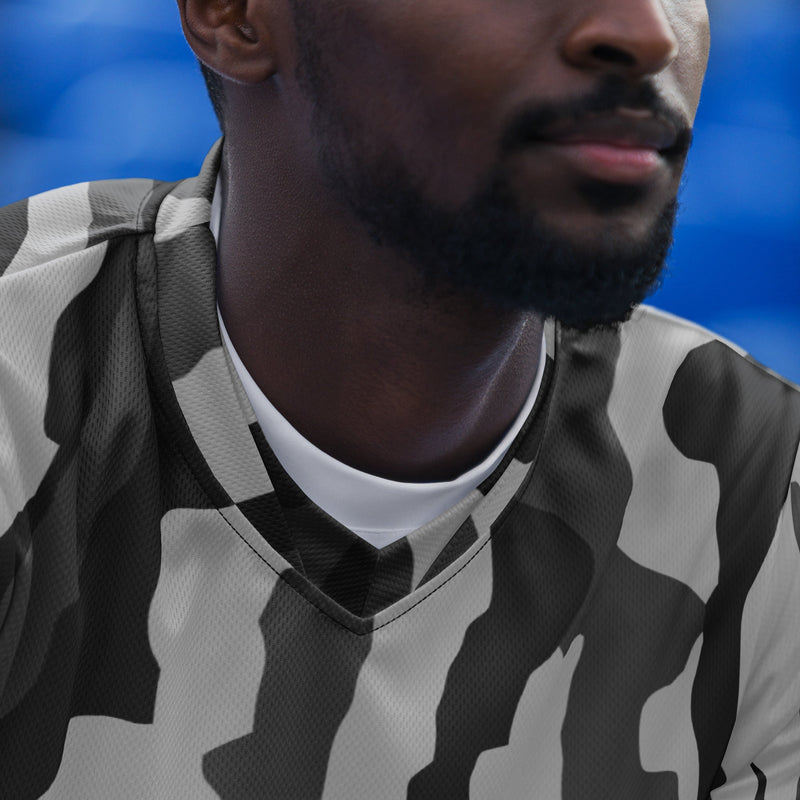 Urban Diagonal Stripe CAMO Unisex Sports Jersey