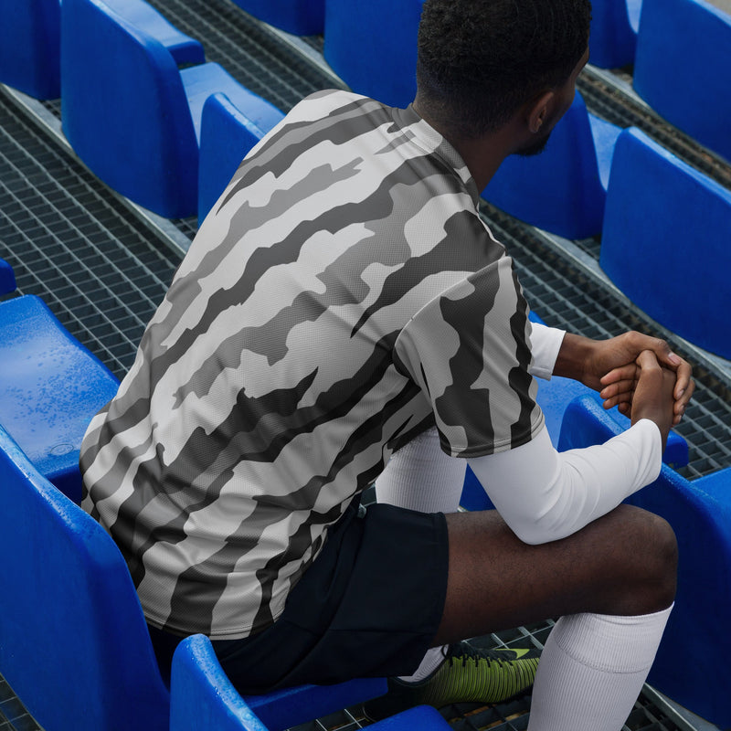 Urban Diagonal Stripe CAMO Unisex Sports Jersey
