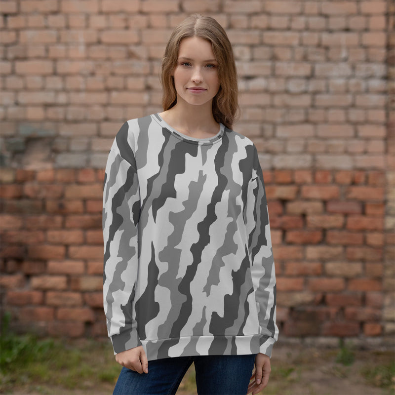 Urban Diagonal Stripe CAMO Unisex Sweatshirt