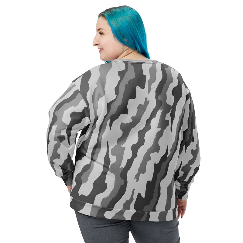 Urban Diagonal Stripe CAMO Unisex Sweatshirt