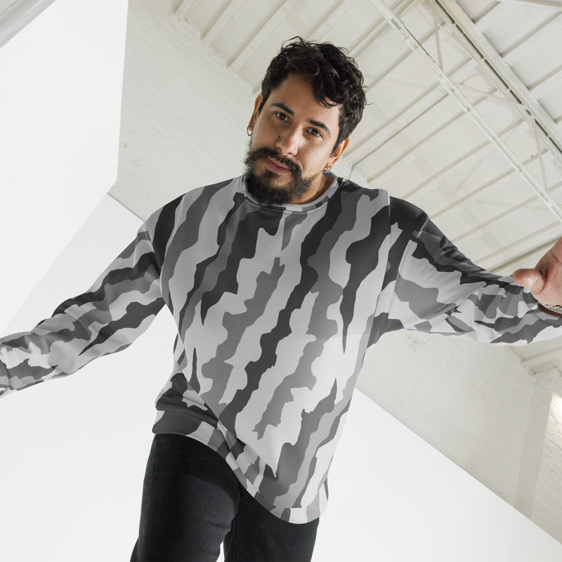 Urban Diagonal Stripe CAMO Unisex Sweatshirt
