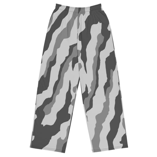 Snake Plissken Urban Movie CAMO unisex wide-leg pants - 2XS - Unisex Wide-Leg Pants