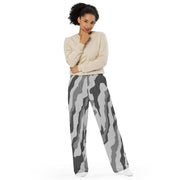Urban Diagonal Stripe CAMO Unisex Wide-Leg Leisure Pants - Pant