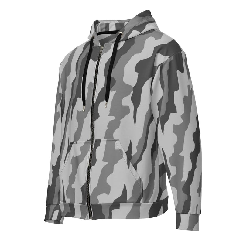 Snake Plissken Urban Movie CAMO Unisex zip hoodie - 2XS