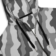 Urban Diagonal Stripe CAMO Unisex Zip Hoodie
