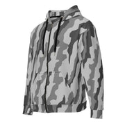 Urban Diagonal Stripe CAMO Unisex Zip Hoodie