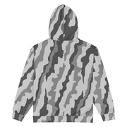 Urban Diagonal Stripe CAMO Unisex Zip Hoodie