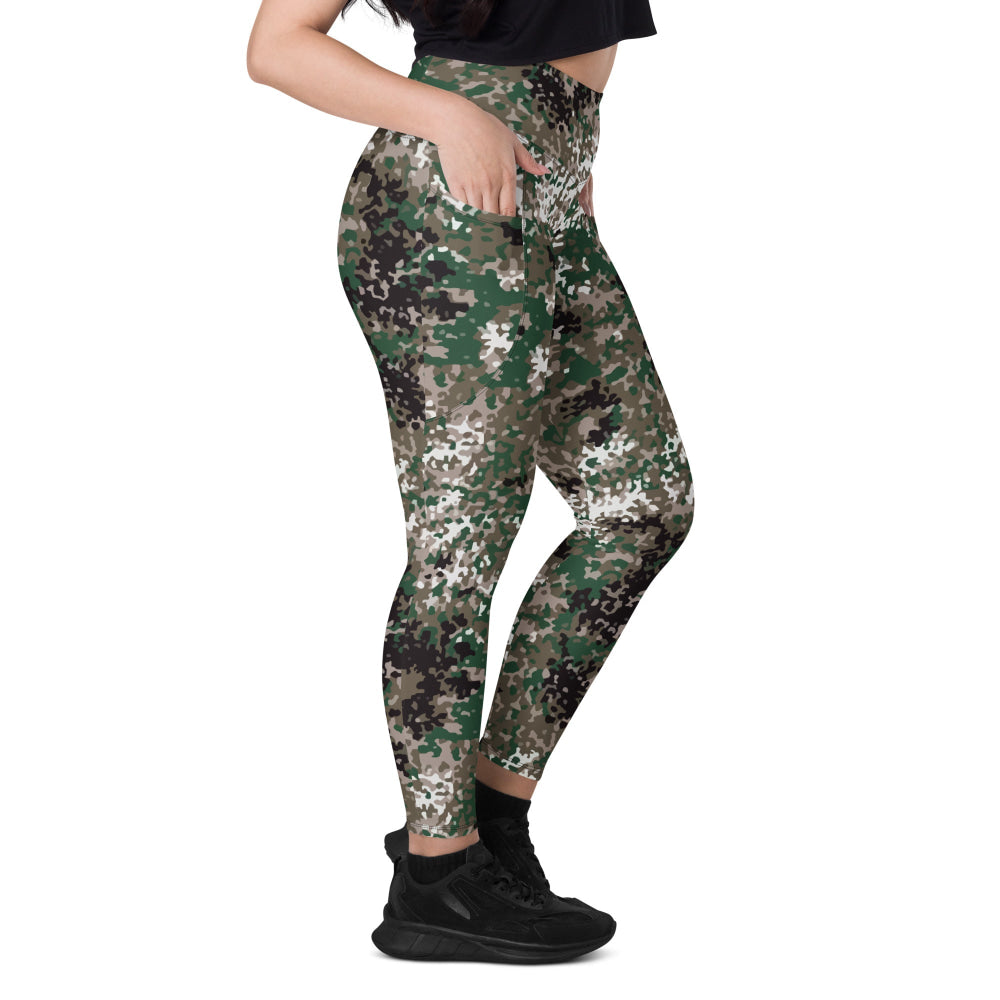 Snowtarn CAMO Leggings with pockets - Womens With Pockets