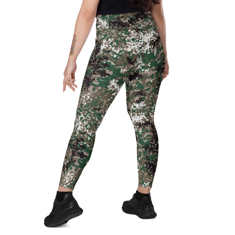 Snowtarn CAMO Leggings with pockets - Womens With Pockets