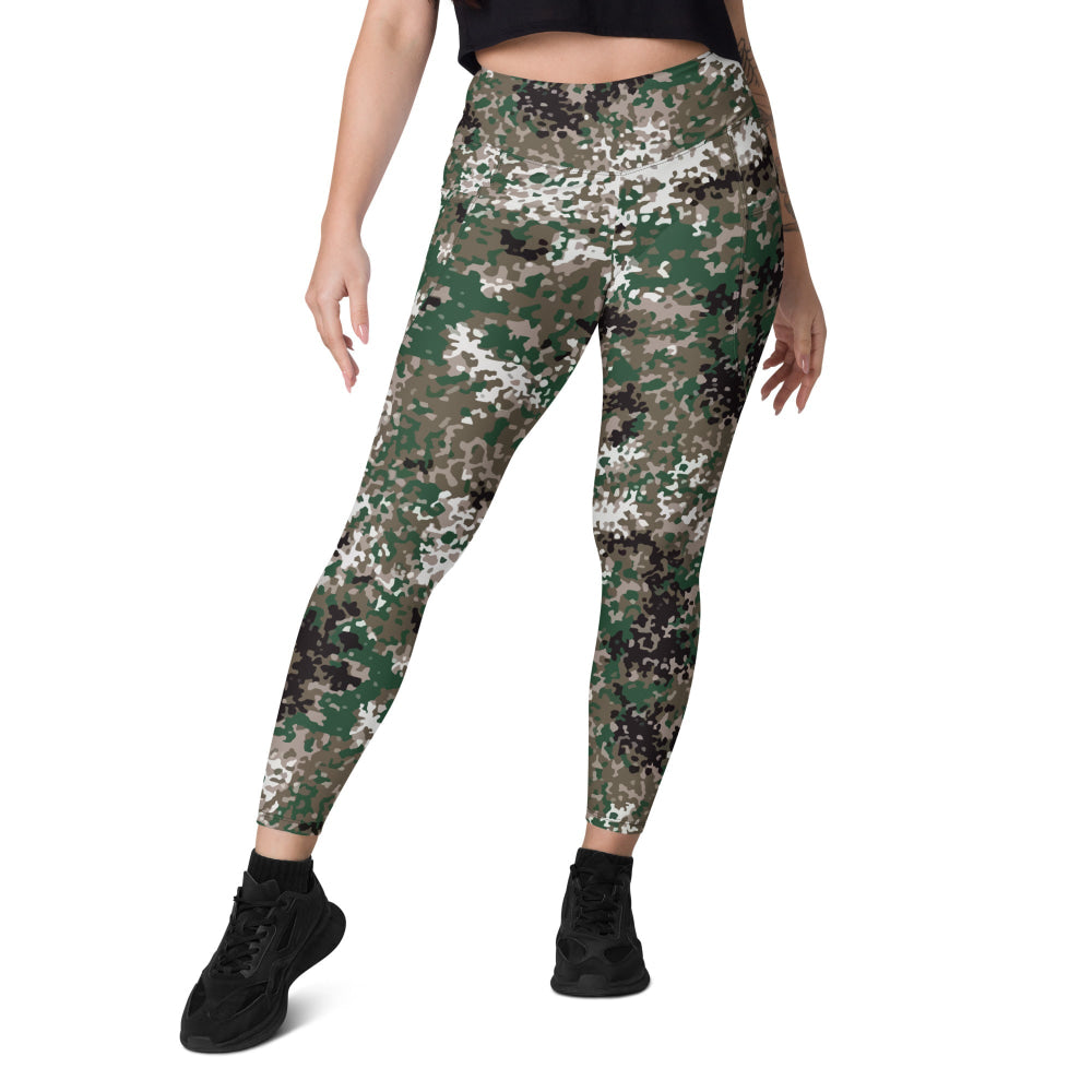 Snowtarn CAMO Leggings with pockets - Womens With Pockets