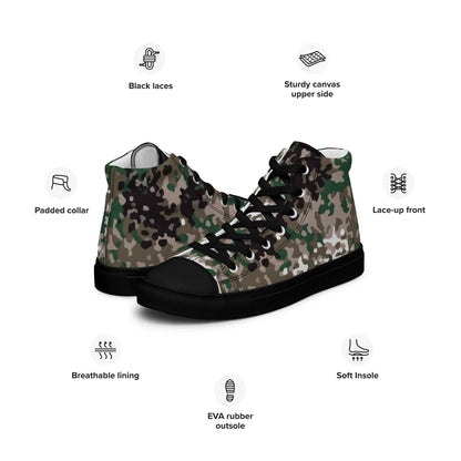 Snowtarn CAMO Mens high top canvas shoes - High Top Canvas Shoes