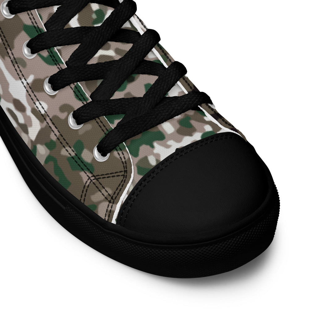 Snowtarn CAMO Men’s high top canvas shoes - Mens High Top Canvas Shoes