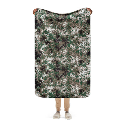 Snowtarn CAMO Sherpa blanket - 37″×57″ - Blanket