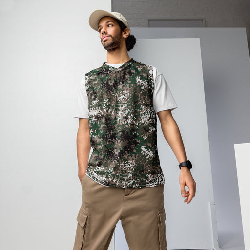 Snowtarn CAMO Unisex Basketball Jersey - 2XS