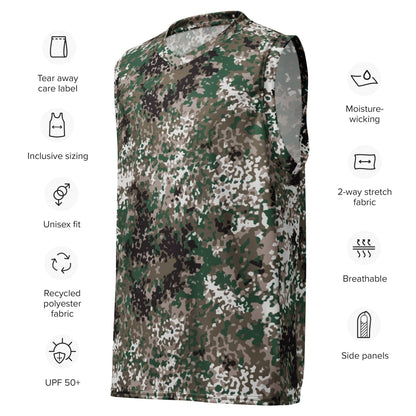 Snowtarn CAMO unisex basketball jersey - Unisex Basketball Jersey