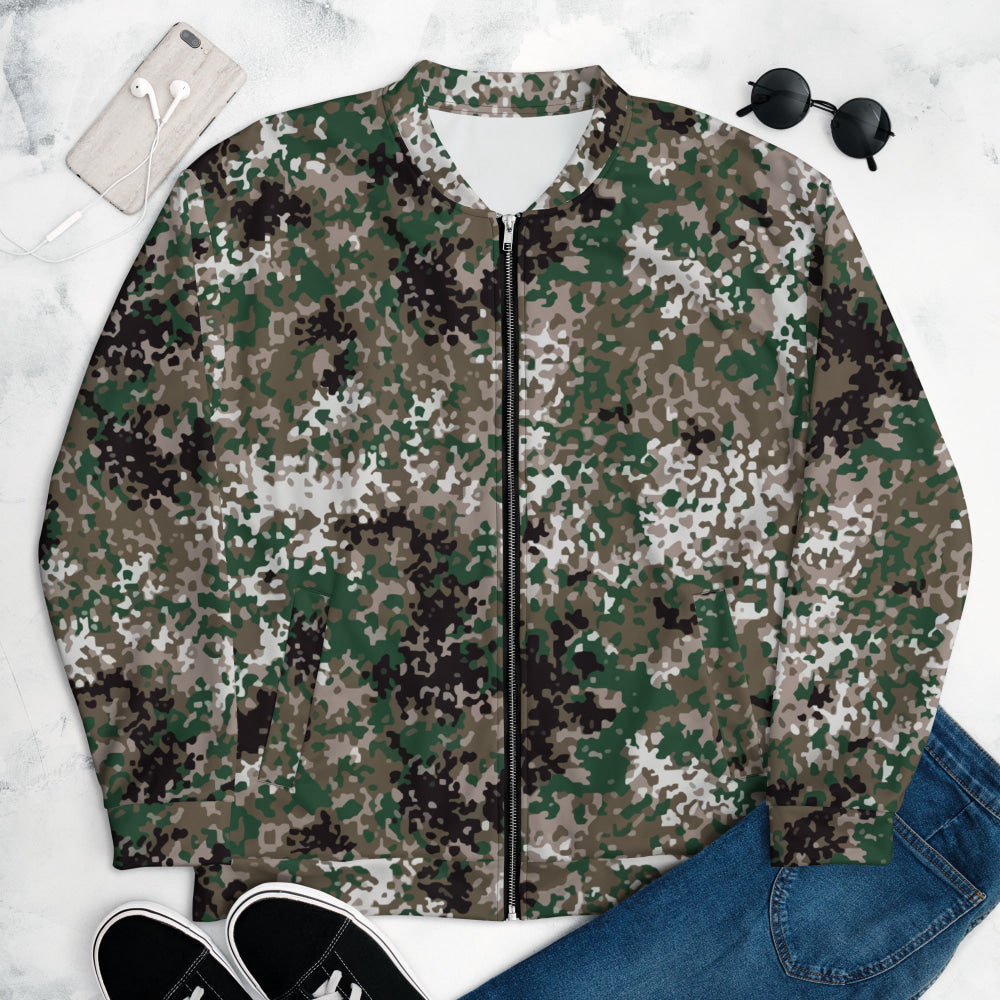 Snowtarn CAMO Unisex Bomber Jacket - XS