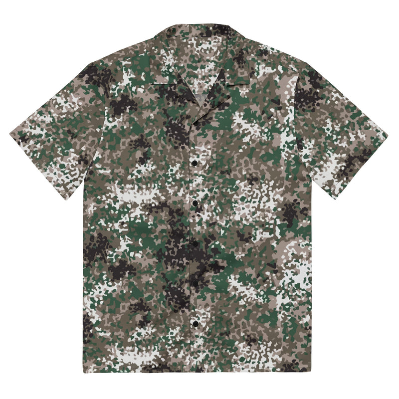Snowtarn CAMO Unisex Short-Sleeve Button Shirt - 2XS - Button-Up