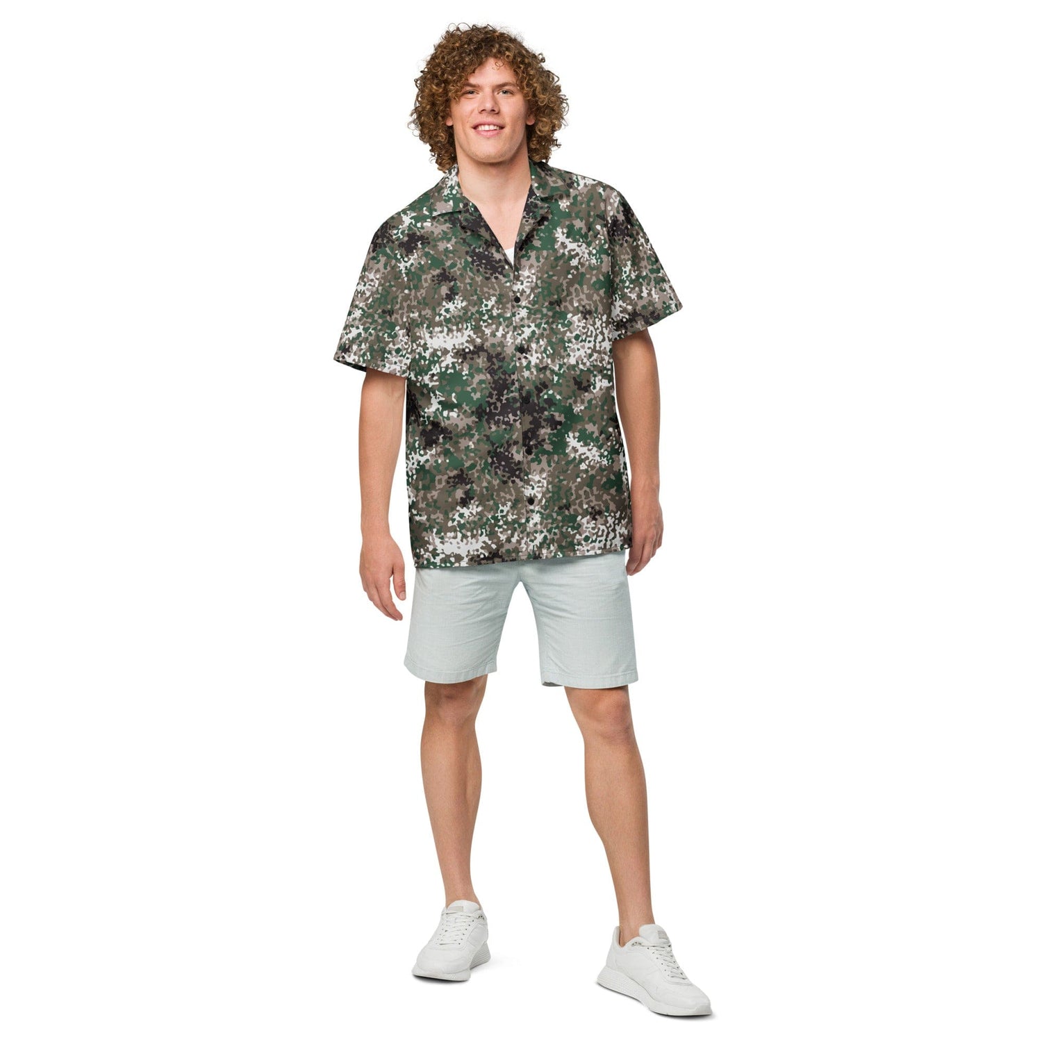 Snowtarn CAMO Unisex button shirt - Button Shirts