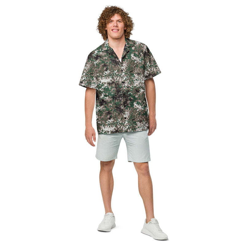 Snowtarn CAMO Unisex Short-Sleeve Button Shirt - Button-Up