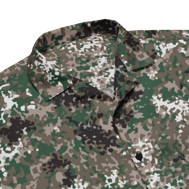 Snowtarn CAMO Unisex Short-Sleeve Button Shirt - Button-Up