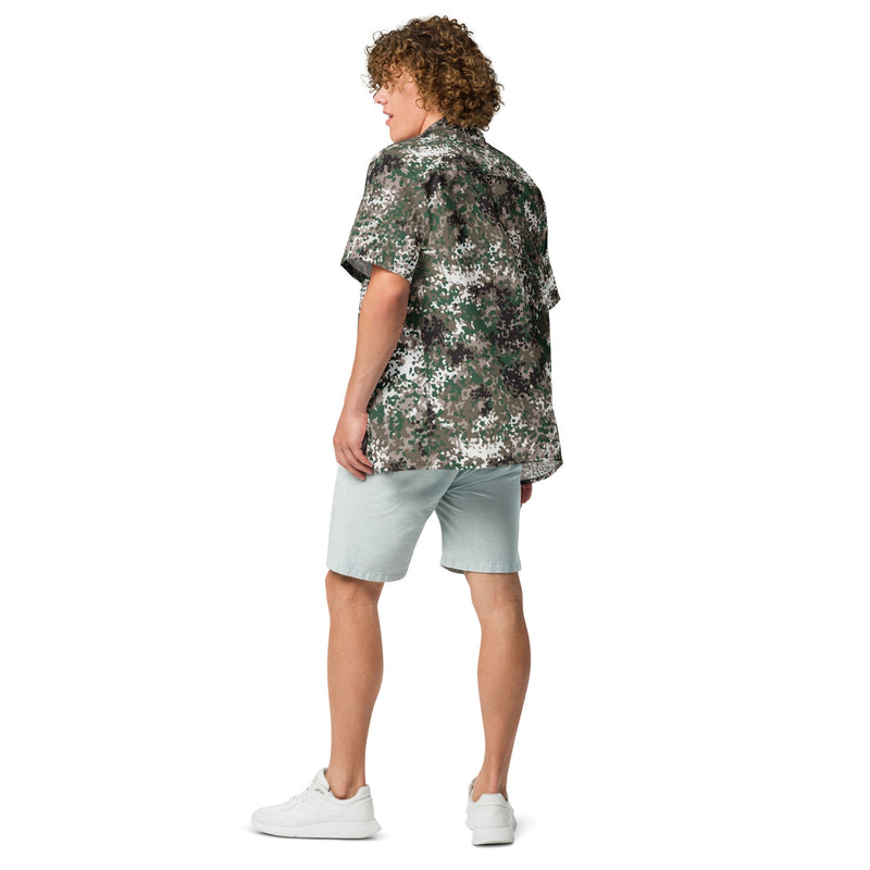 Snowtarn CAMO Unisex Short-Sleeve Button Shirt - Button-Up