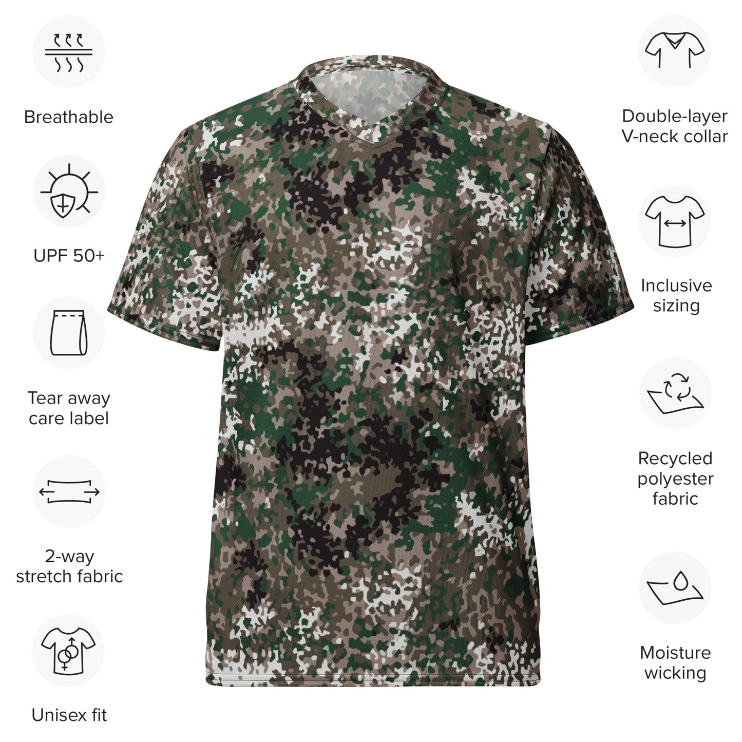 Snowtarn CAMO unisex sports jersey - Sports Jerseys