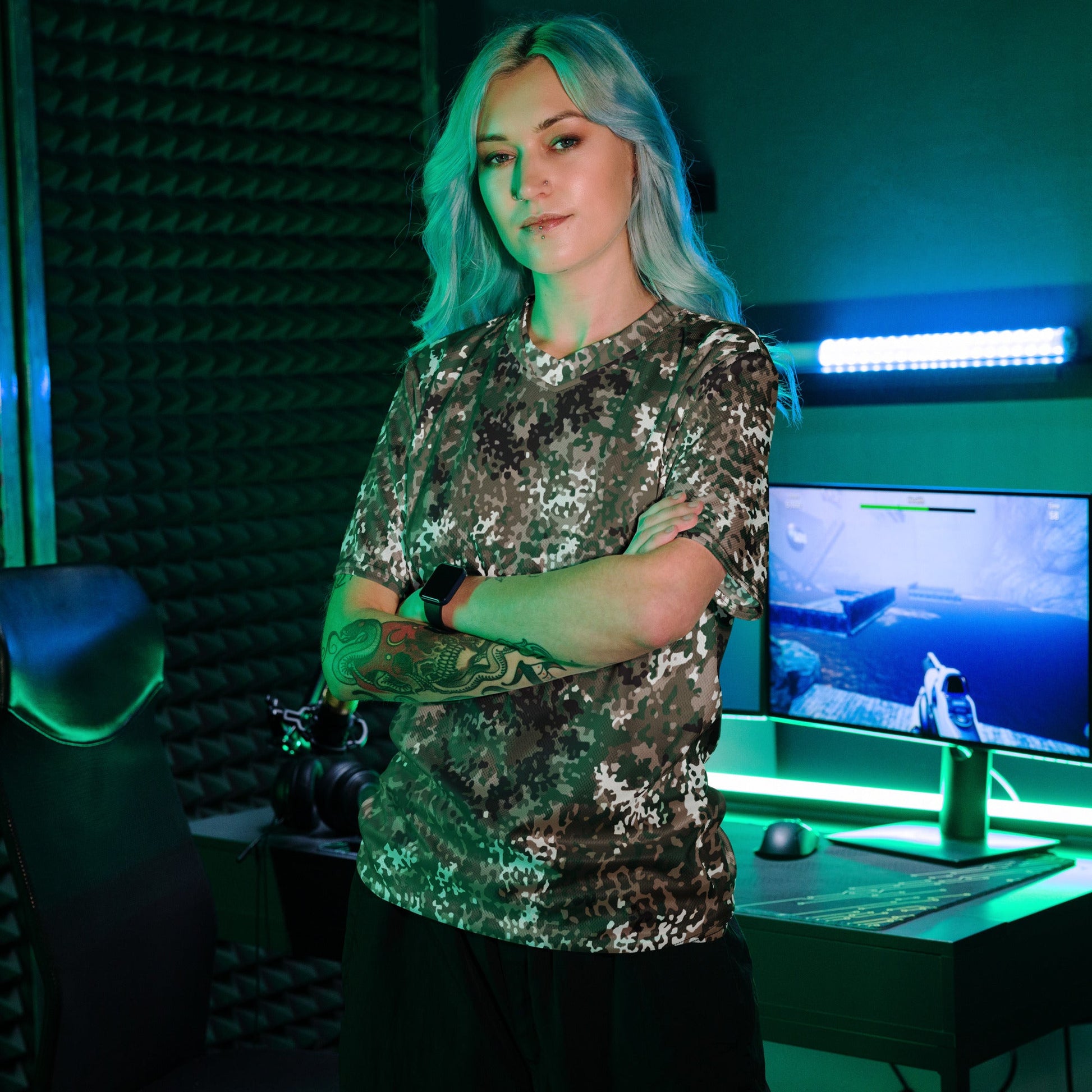 Snowtarn CAMO unisex sports jersey - Sports Jerseys