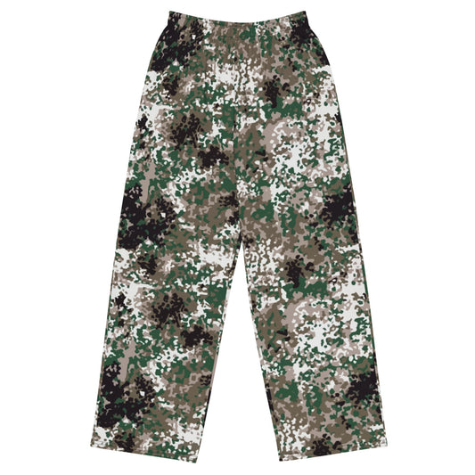 Snowtarn CAMO unisex wide-leg pants - 2XS - Unisex Wide-Leg Pants