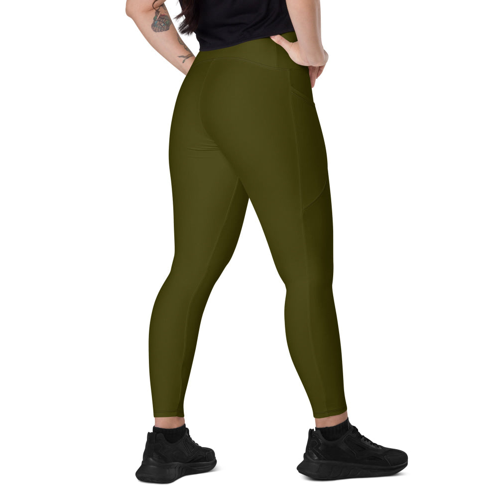 Solid Color Karaka Leggings with pockets - 2XS - Womens With Pockets