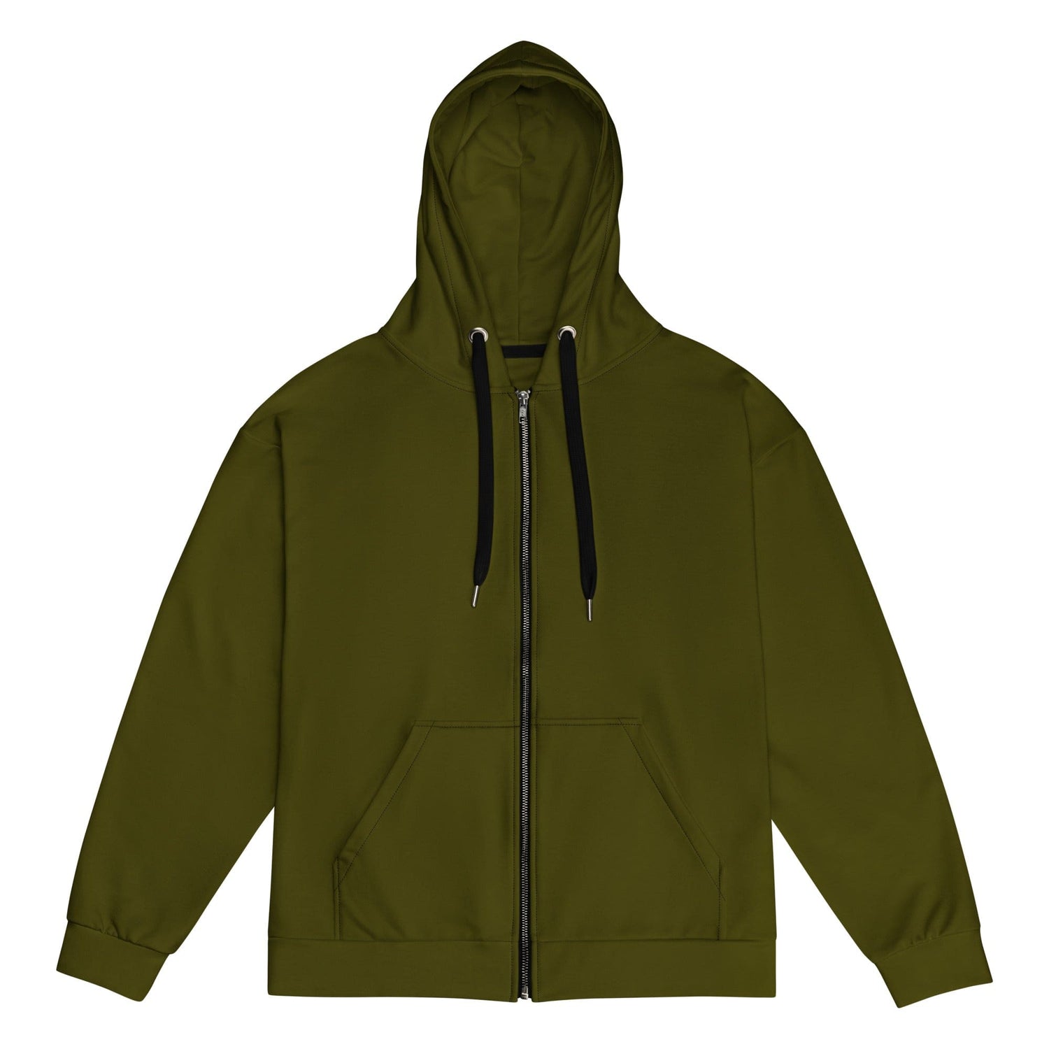 Solid Color Karaka Unisex zip hoodie - Zip Hoodies