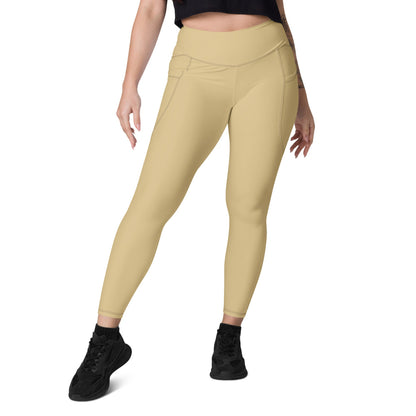 Solid Color New Orleans Leggings with pockets - Womens With Pockets