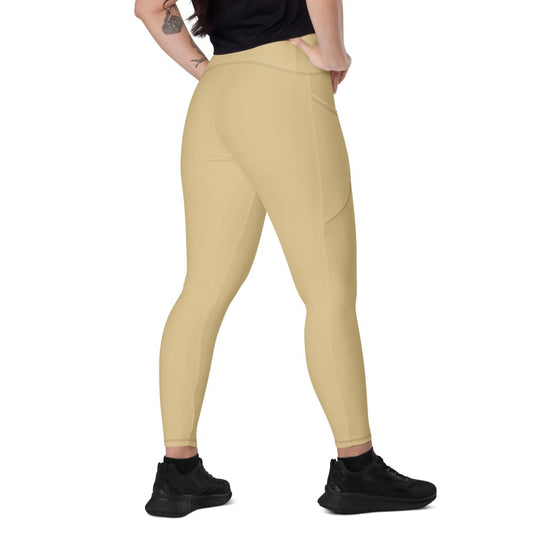 Solid Color New Orleans Women’s Leggings with pockets - 2XS - Womens Leggings With Pockets