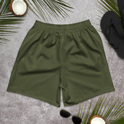 Solid Color Saratoga Unisex Athletic Long Shorts