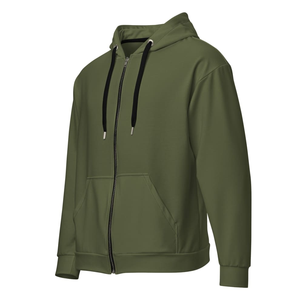 Solid Color Saratoga Unisex zip hoodie - 2XS - Unisex Zip Hoodie