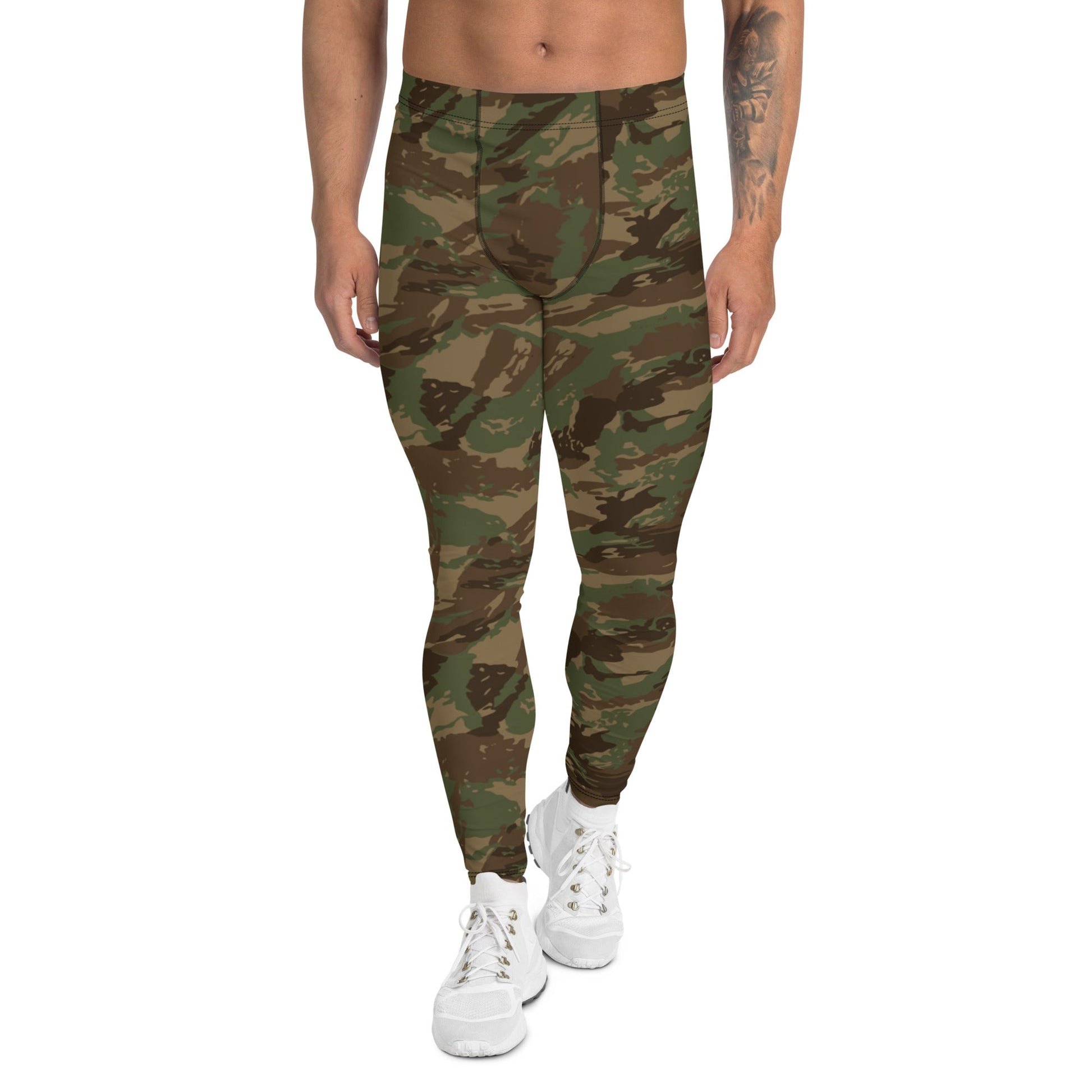 South African 32 Battalion CAMO Mens Leggings - XS