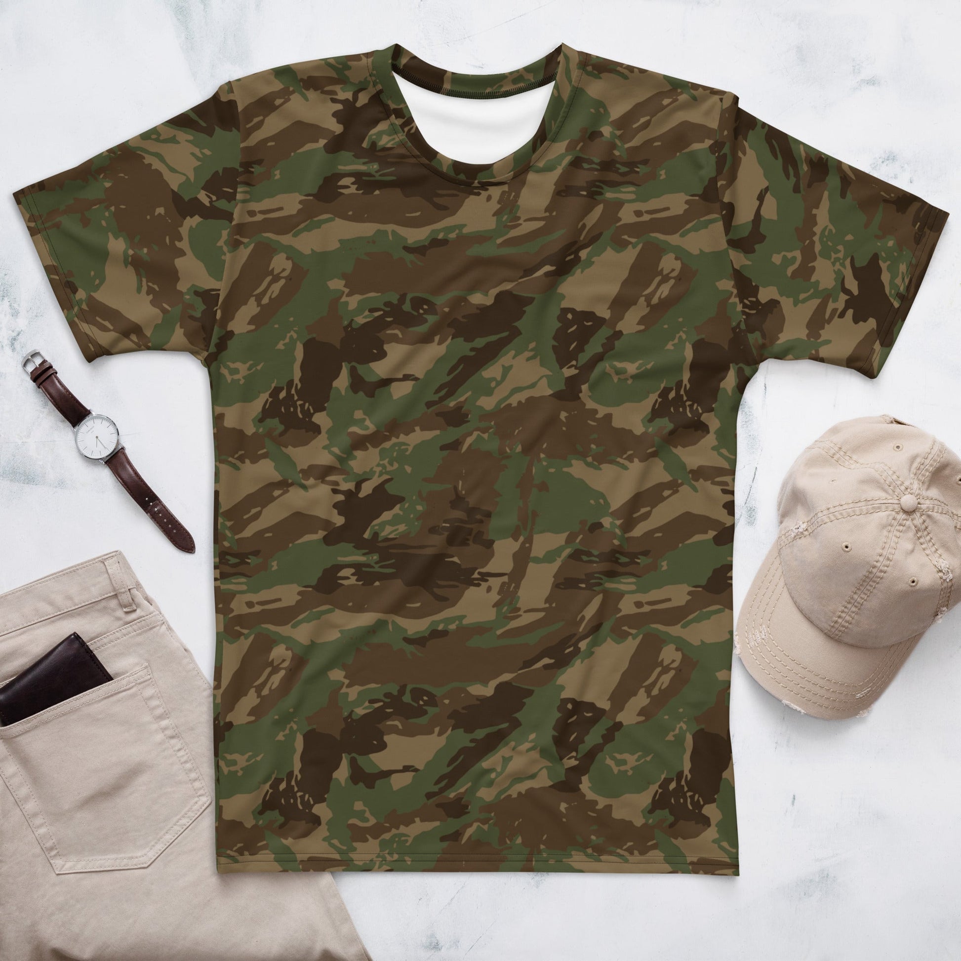 South African 32 Battalion CAMO Mens t-shirt - XS - T-Shirts