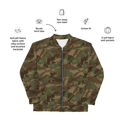 South African 32 Battalion CAMO Unisex Bomber Jacket - Jackets