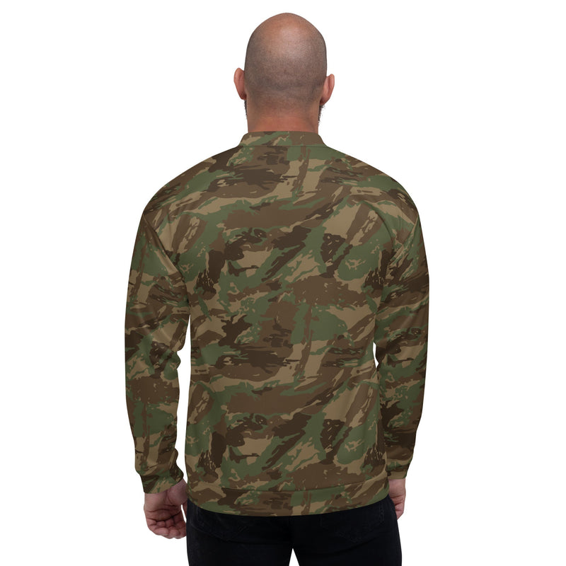 Brushstroke 32 Battalion South African CAMO Unisex Bomber Jacket