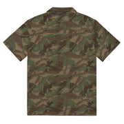 Brushstroke 32 Battalion South African CAMO Unisex Short-Sleeve Button Shirt - Button-Up