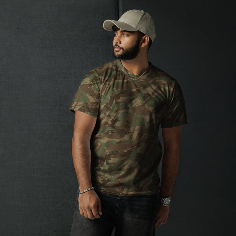Brushstroke 32 Battalion South African CAMO Unisex Sports Jersey