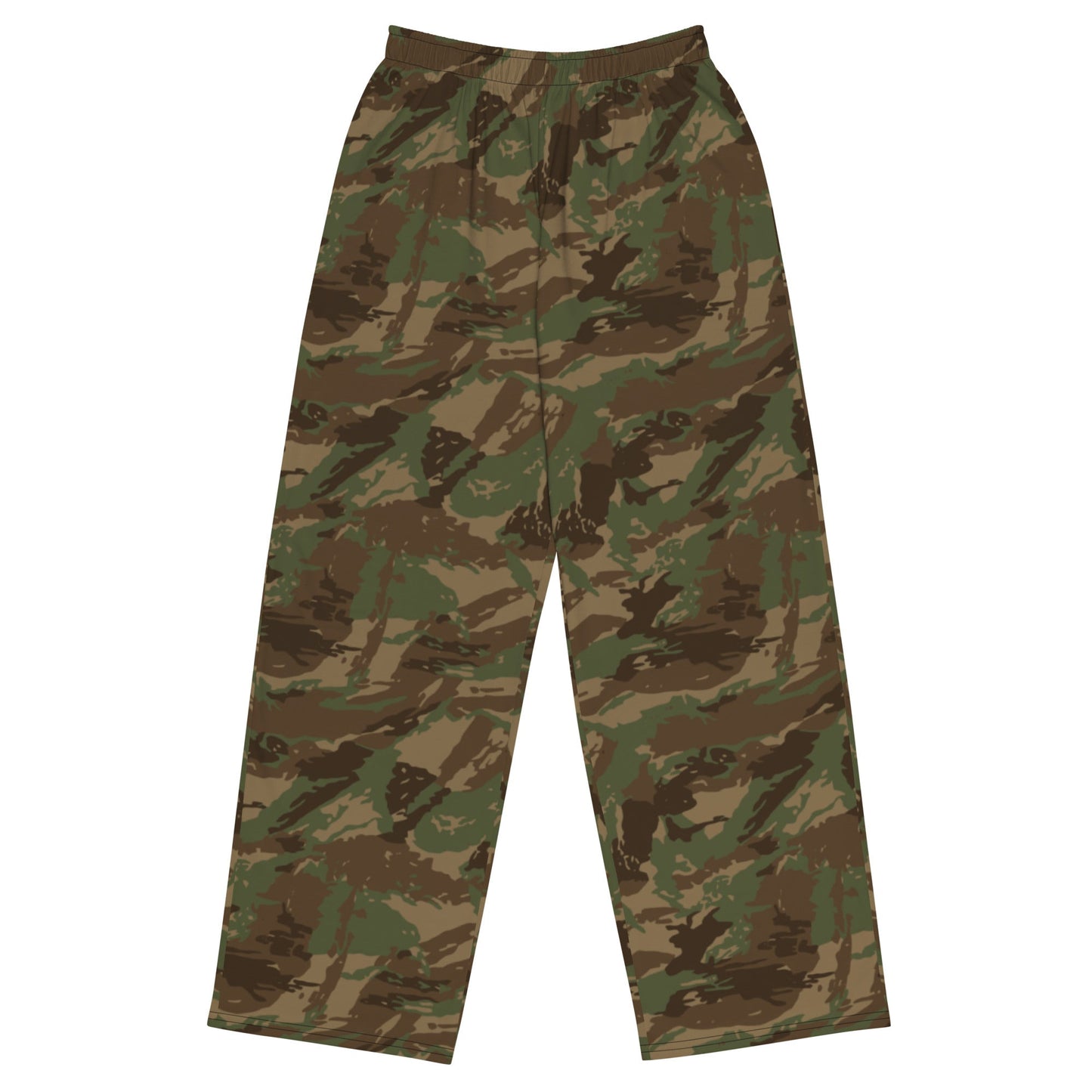 South African 32 Battalion CAMO unisex wide leg pants 2XS Wide Pants