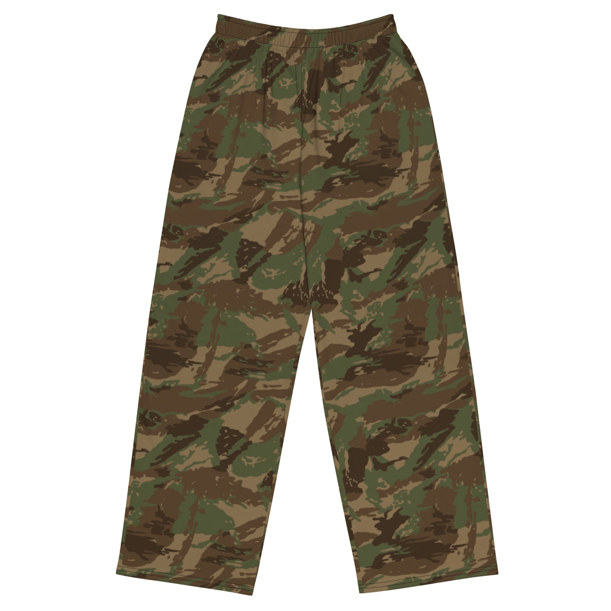 South African 32 Battalion CAMO unisex wide leg pants 2XS Wide Pants