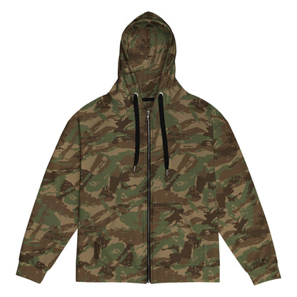 South African 32 Battalion CAMO Unisex zip hoodie 2XS Zip Hoodies