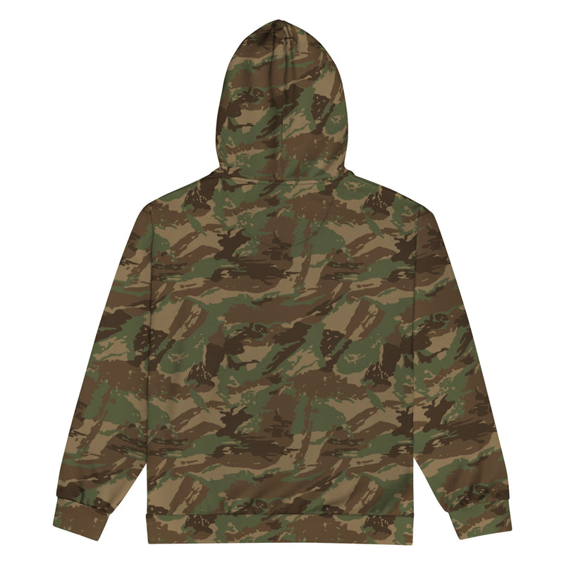 Brushstroke 32 Battalion South African CAMO Unisex Zip Hoodie